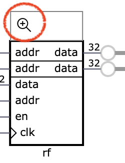 Register memory simulator